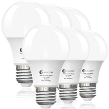 evelor 6-Pack A19 LED Light Bulbs,60 Watt Equivalent,Daylight 5000K — Complimentary Gift with $55+ Orders; If the Gift Is Out of Stock or Its Price Rises, Order Cancelled with Full Refund Before Shipment