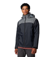 Columbia Glennaker Lake II Rain Jacket, Grey/Black — Complimentary Gift with $118+ Orders; If the Gift Is Out of Stock or Its Price Rises, Order Cancelled with Full Refund Before Shipment