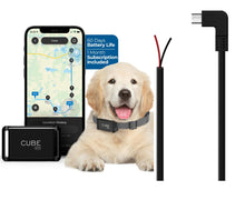 Cube GPS Tracker Hardwire Cable Charger – 6ft Mini-USB Power Cable with Bare Wire Connection for Continuous 24/7 Trac… — Complimentary Gift with $55+ Orders; If the Gift Is Out of Stock or Its Price Rises, Order Cancelled with Full Refund Before Shipment