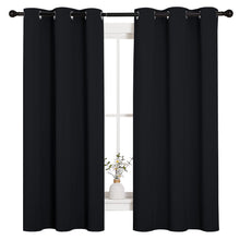 NICETOWN Blackout Curtains for Bedroom 42x63 Inch 2 Panels Black Thermal Insulated — Complimentary Gift with $35+ Orders; If the Gift Is Out of Stock or Its Price Rises, Order Cancelled with Full Refund Before Shipment