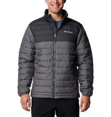Columbia Powder Lite II Jacket, Graphite/Grey — Complimentary Gift with $251+ Orders; If the Gift Is Out of Stock or Its Price Rises, Order Cancelled with Full Refund Before Shipment