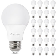 24 Pack A19 60 Watt Light Bulbs 5000K Daylight LED Bulbs Bright White — Complimentary Gift with $55+ Orders; If the Gift Is Out of Stock or Its Price Rises, Order Cancelled with Full Refund Before Shipment