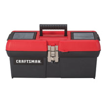 CRAFTSMAN Tool Box, Lockable, 16 in., Red/Black (CMST16901) — Complimentary Gift with $272+ Orders; If the Gift Is Out of Stock or Its Price Rises, Order Cancelled with Full Refund Before Shipment