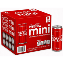 Coca-Cola Soda Variety Pack - 7.5 Fl Oz Each, 8 Cans Total (60 Fl Oz)