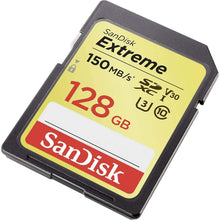 SanDisk Extreme SD UHS-I Card 128GB (SDSDXV9-128G-GUCIN) — Complimentary Gift with $58+ Orders; If the Gift Is Out of Stock or Its Price Rises, Order Cancelled with Full Refund Before Shipment
