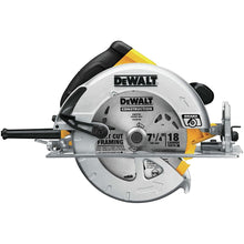 DEWALT Circular Saw, 7-1/4 inch, Pivoting with up to 57 Degree Bevel, Corded (DWE575SB) — Complimentary Gift with $195+ Orders; If the Gift Is Out of Stock or Its Price Rises, Order Cancelled with Full Refund Before Shipment