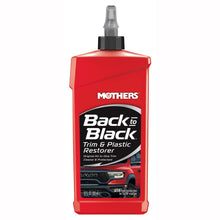 Mothers Back-to-Black Trim & Plastic Restorer, 12 oz. (06112) — Complimentary Gift with $33+ Orders; If the Gift Is Out of Stock or Its Price Rises, Order Cancelled with Full Refund Before Shipment
