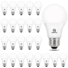 Energetic 24-Pack A19 Bulb, 60 Watt Equivalent, Daylight 5000K, E26 Medium Base, Non-Dimmable Bulb, ETL Listed — Complimentary Gift with $44+ Orders; If the Gift Is Out of Stock or Its Price Rises, Order Cancelled with Full Refund B...