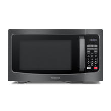 Toshiba EM131A5C-BS Countertop Microwave Oven 1.2 Cu Ft 1000W Black Stainless — Complimentary Gift with $288+ Orders; If the Gift Is Out of Stock or Its Price Rises, Order Cancelled with Full Refund Before Shipment
