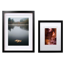 Egofine 12x16/9x12 Picture Frame Black Covered by Plexiglass Made of Solid Wood for Table Top and Wall Mounting — Complimentary Gift with $40+ Orders; If the Gift Is Out of Stock or Its Price Rises, Order Cancelled with Full Refund Before Shipment