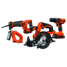 BLACK+DECKER, 4-Tool with 2 Batteries and Charger (BD4KITCDCRL) — Complimentary Gift with $125+ Orders; If the Gift Is Out of Stock or Its Price Rises, Order Cancelled with Full Refund Before Shipment