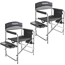 KingCamp 2-Pack Directors Camping Chair — Complimentary Gift with $176+ Orders; If the Gift Is Out of Stock or Its Price Rises, Order Cancelled with Full Refund Before Shipment
