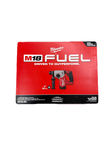 Milwaukee 2912-20 M18 Fuel 18V 1" Sds Plus Brushless Rotary Hammer — Complimentary Gift with $430+ Orders; If the Gift Is Out of Stock or Its Price Rises, Order Cancelled with Full Refund Before Shipment