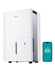 Midea 22-Pint Smart Dehumidifier, 1,500 Sq Ft — Complimentary Gift with $339+ Orders; If the Gift Is Out of Stock or Its Price Rises, Order Cancelled with Full Refund Before Shipment