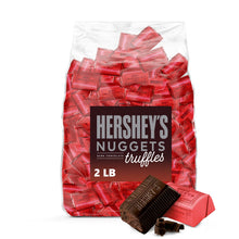 Hersheys Nuggets - Dark Chocolate Truffles - (2 Pounds) Individually Wrapped Candy - Bulk Party Pack
