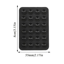 4 Pack Square Silicone Phone Back Suction Pads, Non-Slip Removable Portable Phone Case Suction Stickers, Strong Grip Anti-Drop Phone Back Adhesive Mats, Random Colors