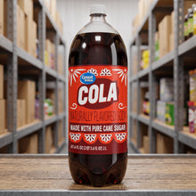 Great Value Cola Soda Made with Pure Cane Sugar, 2-Liter Bottle