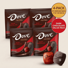 (4) Pack Dove Promises Dark Chocolate Candy - 7.61oz