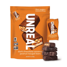 Dark Chocolate Caramel Peanut Nougat Bars, 13 ct.