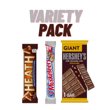 Heath English Toffee, Hershey's Milk Chocolate with Almonds and 3 Musketeers Chocolate Candy Variety Pack