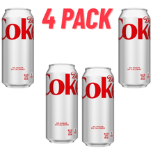 Diet Coke Soda Pop Can, 16 fl oz 2 pack