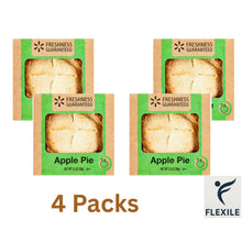 4 pack Freshness Guaranteed Apple Pie, 4-Inch Individual Pie, 3.5 oz – Fresh Baked Classic Apple Dessert, Flaky Crust with Sweet Apple Filling, Ready-to-Eat Single Serve Treat