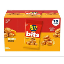 15pk- Ritz Bits Cheese Sandwich Crackers, 1.5 oz Per Package, Sharing Size, Great for Fieldtrip, Party, Bday Party, Game Night, Picnic, Office Easy Snacks, School Lunch, Afternoon Snacks