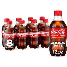 Coca-Cola Soda Pop Bottles, 12 fl oz, 8 Pack