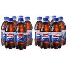 (Pack of 2) Pepsi, Original Cola Soda Pop, 12 fl oz Bottles, 12 Pack