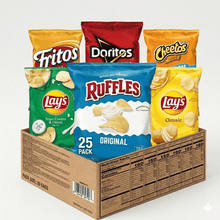 Classic Mix Variety Pack Chips – Single Serve Assorted Snack Bags for Lunch Boxes, Parties, Office Snacks & On-the-Go Crunchy Treats 12 Count
