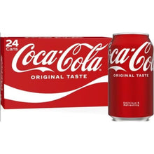 Coca-Cola Soda Pop Cans, 12 fl oz, 24 Pack – Classic Coca-Cola Soft Drink, Refreshing Carbonated Beverage for Parties & Everyday Use