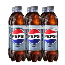 Diet Pepsi Cola Soda Pop, 16.9 fl oz Bottles, 6 Pack, Refreshing Zero Calorie Diet Cola Beverage, Light & Crisp Soft Drink