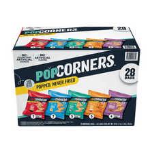 PopCorners Variety Pack Chips One Ounce Twenty-Eight Count Individually Wrapped Popped Corn Snacks Assorted Flavors Crunchy Light On-The-Go Snacks Lunchboxes Office Pantry Stocking Party Treats Travel Friendly Better-For-You Snack