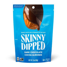 SkinnyDipped Dark Chocolate Cocoa Almonds 3.5 oz