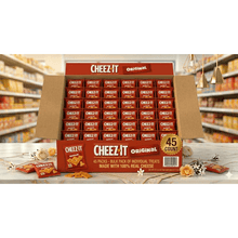 Original Baked Snack Crackers, 1.5 oz Bags, 45 Count – Crispy Baked Cracker Snacks, Individually Wrapped Grab-and-Go Snack Packs for School, Work, Travel, Lunchboxes and Everyday Snacking