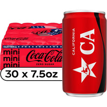Coke Zero Sugar Diet Soda Mini Cans, 7.5 fl. oz., 30 pk.