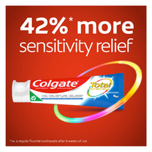 Colgate Total Teeth Whitening Toothpaste, 10 Benefits Including Sensitivity Reli — Complimentary Gift with $23+ Orders; If the Gift Is Out of Stock or Its Price Rises, Order Cancelled with Full Refund Before Shipment