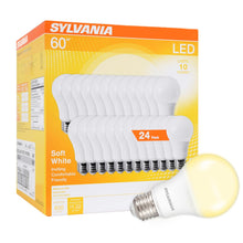 Sylvania LED A19 Light Bulb, 60W Equivalent, Efficient 8.5W, 10 Year, 2700K, 800 Lumens, Frosted, Soft White (74765) — Complimentary Gift with $57+ Orders; If the Gift Is Out of Stock or Its Price Rises, Order Cancelled with Full Refund Before Shipment