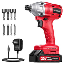 AVID POWER 20V Cordless Brushless Impact Driver Kit 1/4" 2220 in-lbs — Complimentary Gift with $202+ Orders; If the Gift Is Out of Stock or Its Price Rises, Order Cancelled with Full Refund Before Shipment