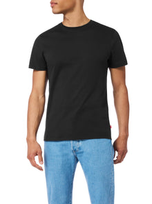 Levi's Men's 4-Pack Basic Crew Neck T-Shirt, Soft Cotton, Tag-Free, Breathable C — Complimentary Gift with $55+ Orders; If the Gift Is Out of Stock or Its Price Rises, Order Cancelled with Full Refund Before Shipment