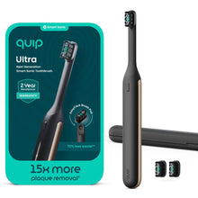 Quip Ultra Next Generation Smart Electric Toothbrush with Travel Case — Complimentary Gift with $188+ Orders; If the Gift Is Out of Stock or Its Price Rises, Order Cancelled with Full Refund Before Shipment