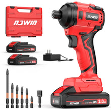 NAWIN 20V Brushless Impact Driver Kit, 240Nm, 1/4", Battery — Complimentary Gift with $112+ Orders; If the Gift Is Out of Stock or Its Price Rises, Order Cancelled with Full Refund Before Shipment