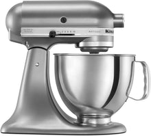 KitchenAid Artisan Series 5 Quart Tilt-Head Stand Mixer, Contour Silver — Complimentary Gift with $732+ Orders; If the Gift Is Out of Stock or Its Price Rises, Order Cancelled with Full Refund Before Shipment