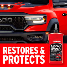 Mothers Back-to-Black Trim & Plastic Restorer, 12 oz. (06112) — Complimentary Gift with $33+ Orders; If the Gift Is Out of Stock or Its Price Rises, Order Cancelled with Full Refund Before Shipment