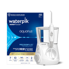 Waterpik Aquarius Countertop Water Flosser White — Complimentary Gift with $160+ Orders; If the Gift Is Out of Stock or Its Price Rises, Order Cancelled with Full Refund Before Shipment
