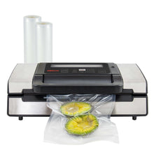 Nesco Deluxe Food VS-12 Vacuum Sealer, 130 Watts, Kit Bags & Viewing Lid, Compact, Silver — Complimentary Gift with $201+ Orders; If the Gift Is Out of Stock or Its Price Rises, Order Cancelled with Full Refund Before Shipment