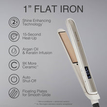 Remington Shine Therapy 1 Inch Hair Straightener — Complimentary Gift with $76+ Orders; If the Gift Is Out of Stock or Its Price Rises, Order Cancelled with Full Refund Before Shipment