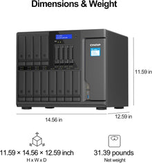 QNAP TS-h973AX-8G-US (5+4-bay hybrid, Diskless) — Complimentary Gift with $899+ Orders; If the Gift Is Out of Stock or Its Price Rises, Order Cancelled with Full Refund Before Shipment