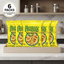Crispy Onion Flavored Corn Snacks, Ready to Eat Snack Chips, 0.75 oz 6 Pack – Funyuns