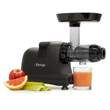 Omega MM900S Cold Press Juicer Machine, Triple-Stage 80-RPM Slow Masticating, 200-Watts, Black — Complimentary Gift with $410+ Orders; If the Gift Is Out of Stock or Its Price Rises, Order Cancelled with Full Refund Before Shipment